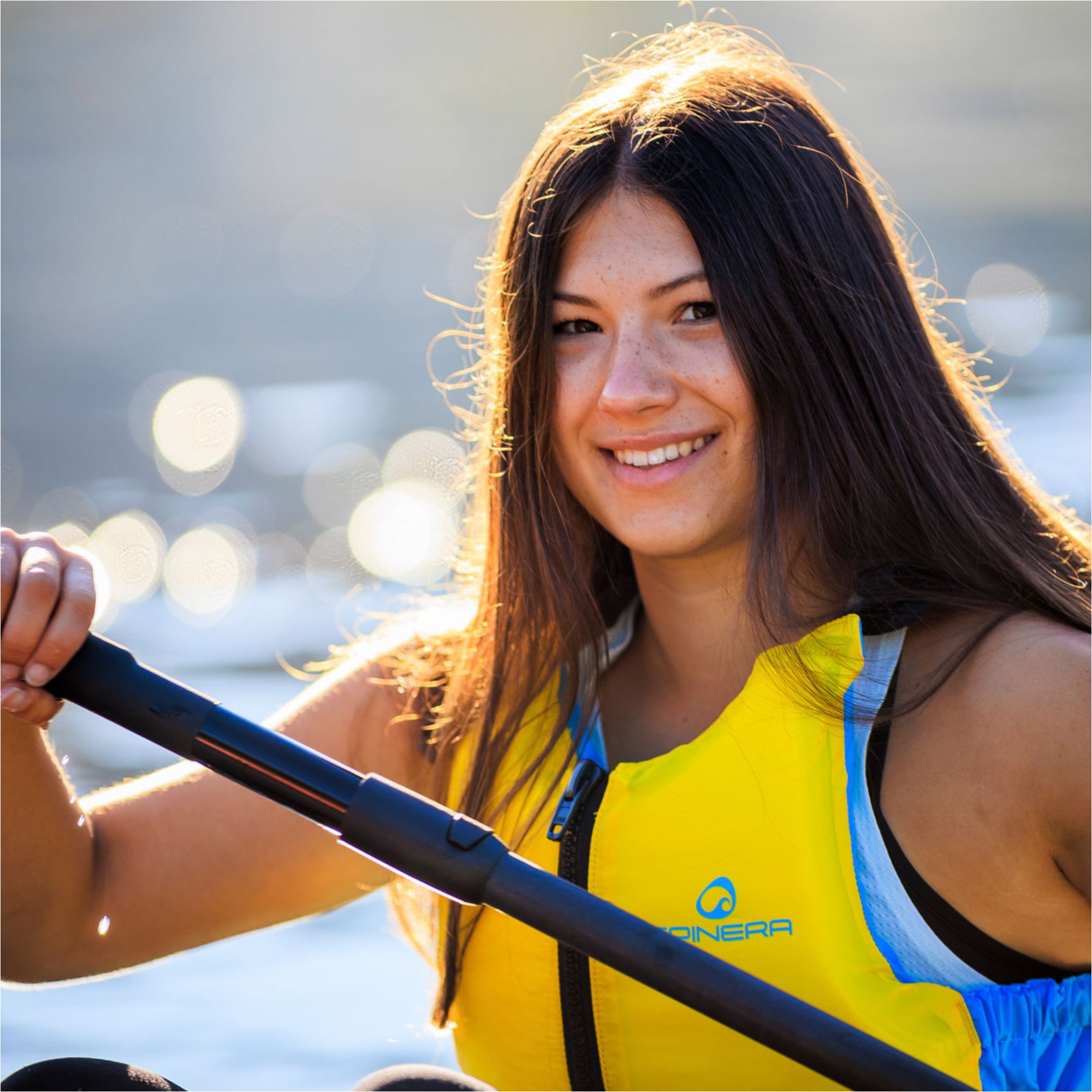 2025 Spinera Adult Kayak Float 50N Vest SP-VE-NY-PARK - Yellow